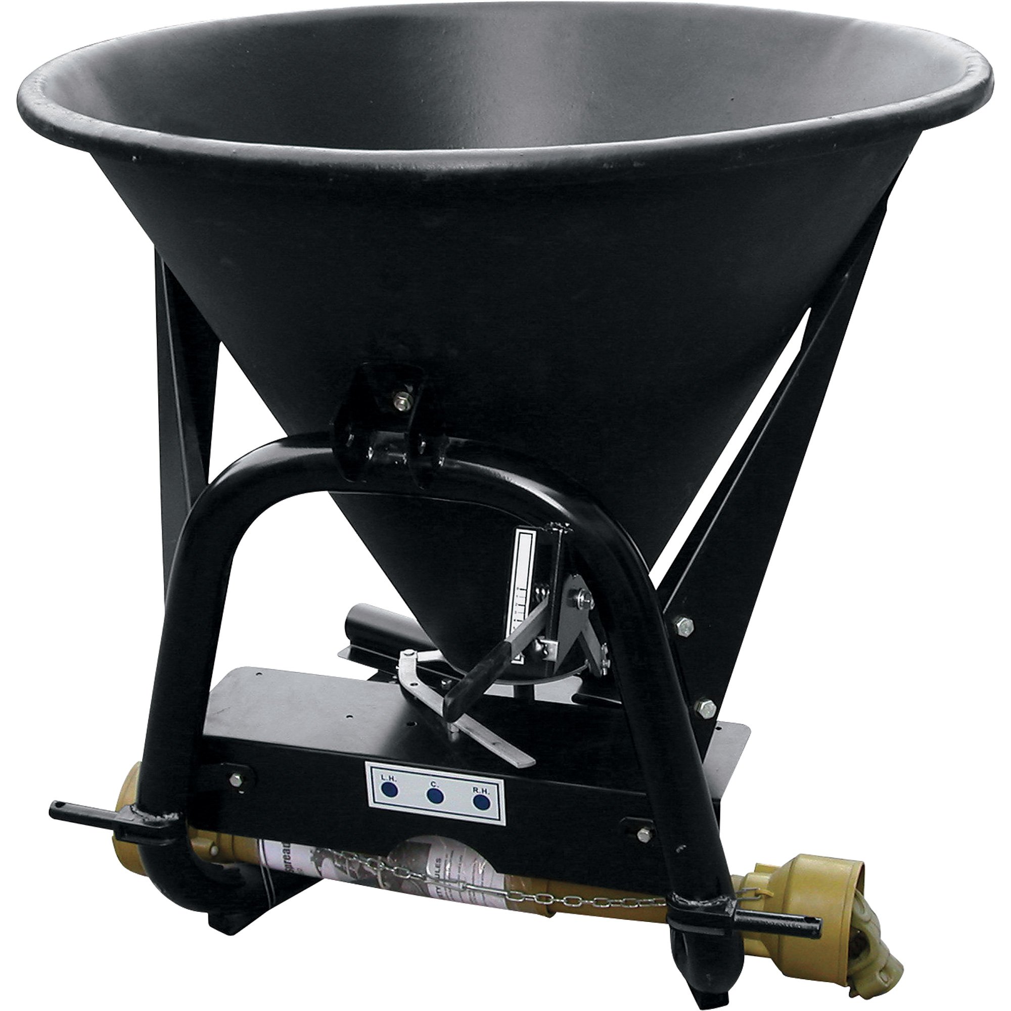 NorTrac 3-Pt. PTO Spreader — 6-Bushel, 500-Lb. Capacity